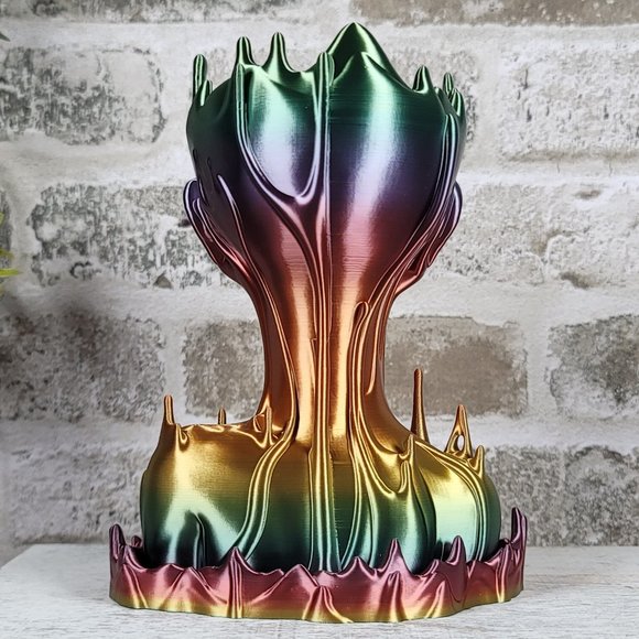 Melting Woman Planter  | Home Decor  | Unique Gift | 3D Printed - Picture 7 of 15